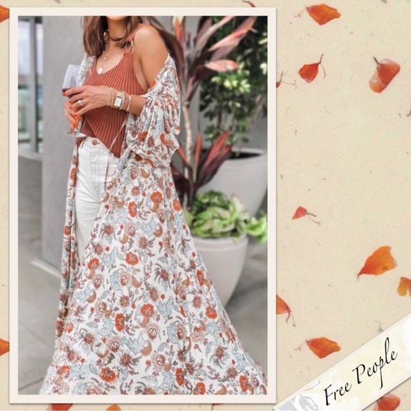 Free People Size xs Floral Festival Maxi Dress - Picture 2 of 9